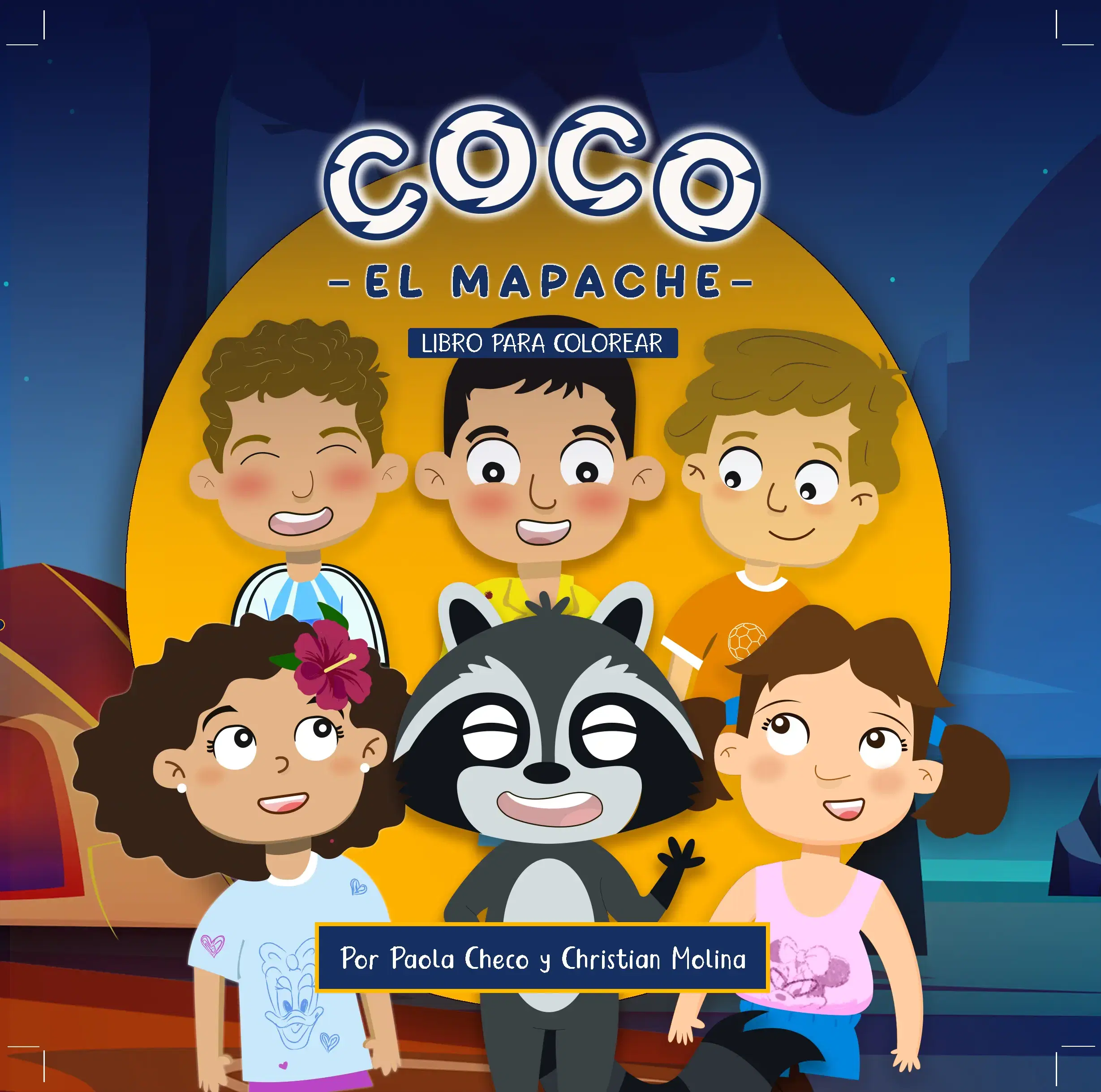 Libro de Colorear de Coco